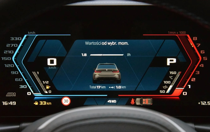 BMW M3 cena 519900 przebieg: 5, rok produkcji 2024 z Biała Piska małe 781